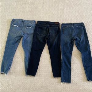 Bundle (3) Abercrombie&Fitch Skinny Jeans